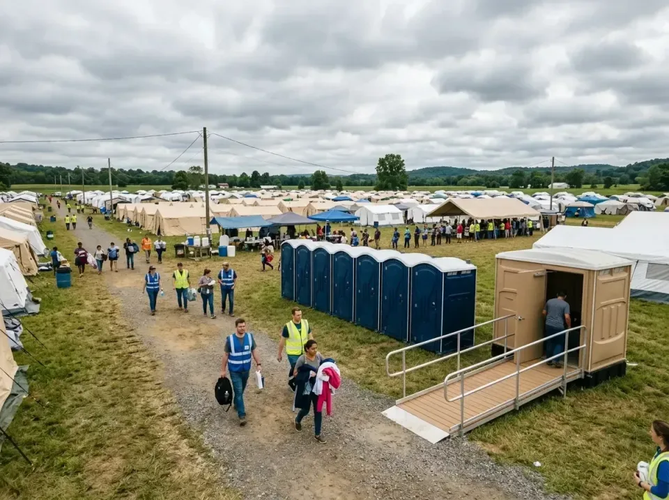 disaster-relief-camp-restrooms-010 — frequently asked questions, Dumpster & Portable Bathrooms Rental in Tillamook, OR